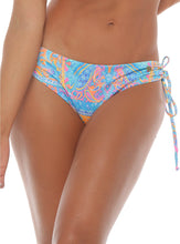 Panty cheeky con amarre lateral estampado - 3519
